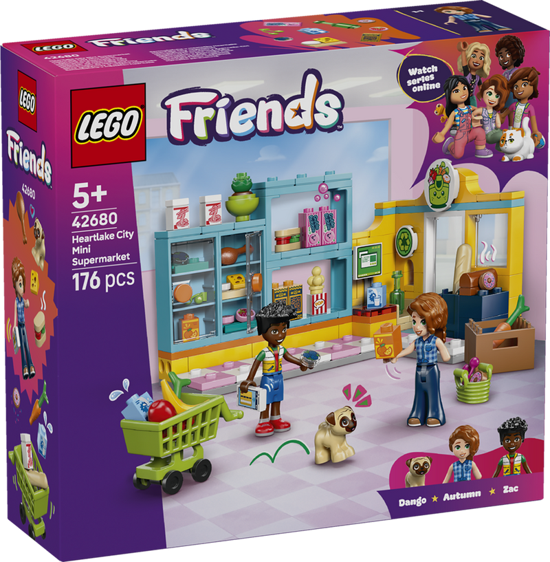 LEGO Friends Entertainment and Stories Heartlake City Convenience Store 42680 (9249818968301)