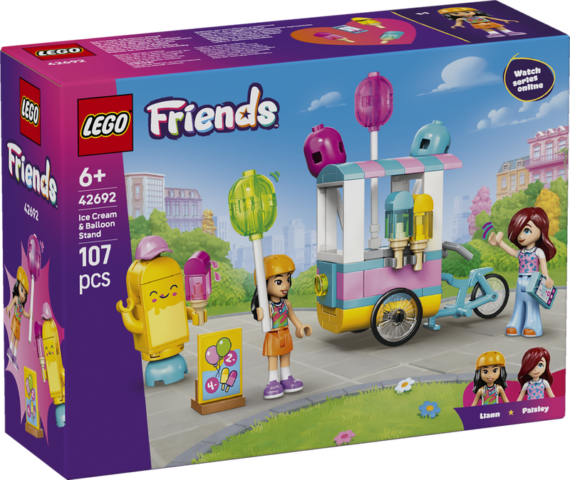 LEGO Friends Entertainment and Stories Ice Cream & Balloon Stand 42692 (9249819066605)