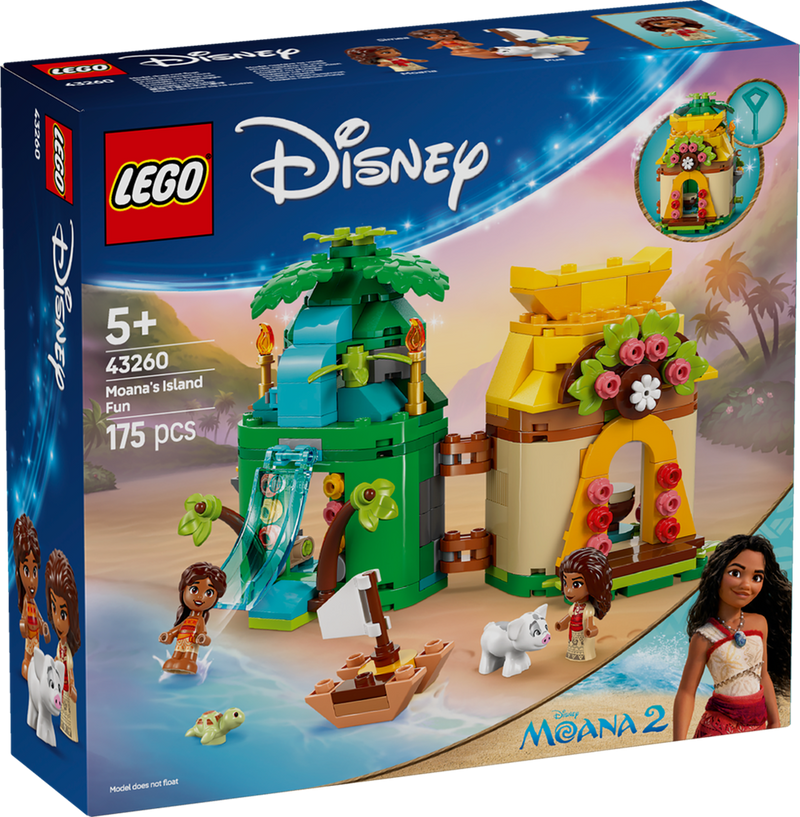 LEGO Disney Princess Moanas Island Fun 43260
