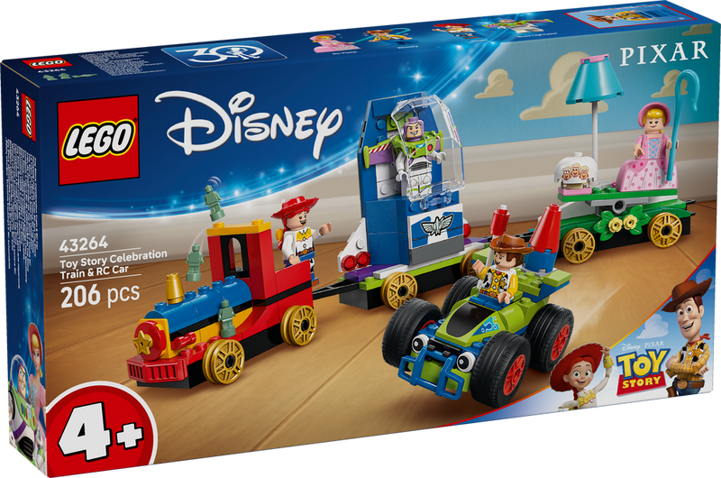LEGO Disney Pixar Toy Story Celebration Train & RC Car 43264 (9003633344749)