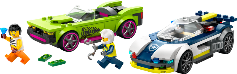 LEGO CITY Police Car and Muscle Car Chase 60415