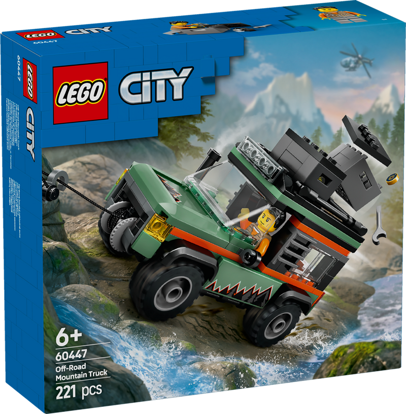 LEGO CITY Off-Road 4x4 Mountain Truck 60447