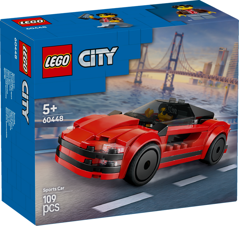 LEGO CITY Red Sports Car 60448