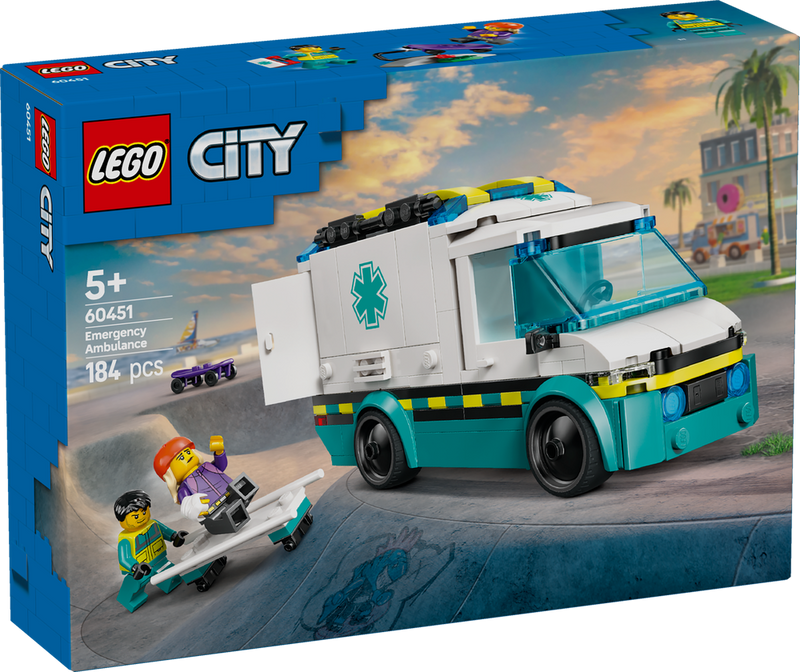 LEGO CITY Emergency Ambulance 60451