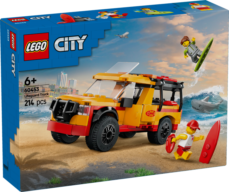 LEGO CITY Lifeguard Beach Rescue Truck 60453