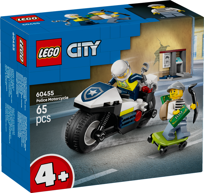 LEGO CITY Police Motorcycle Chase 60455 (9003633705197)