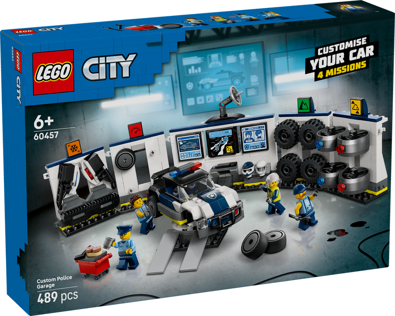 LEGO CITY Custom Police Car Garage 60457 (9003633803501)
