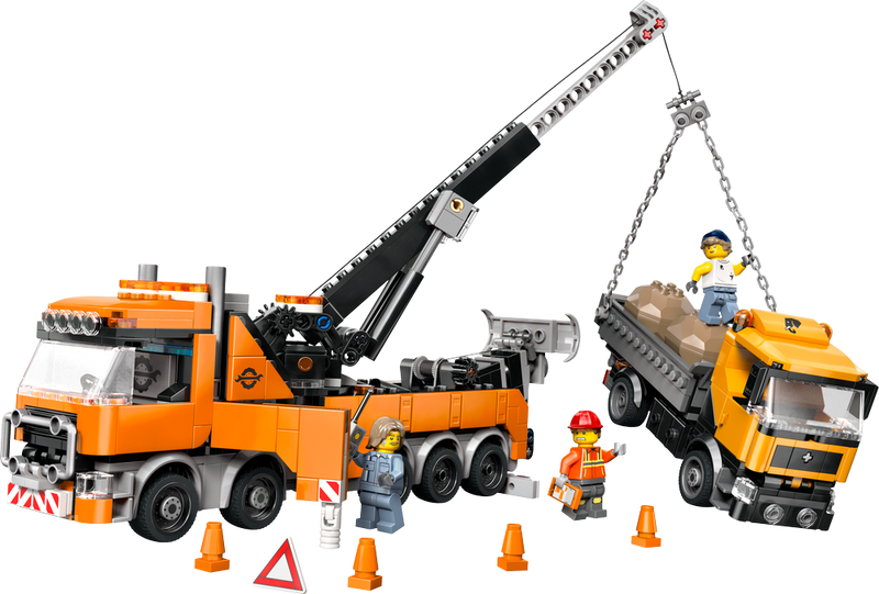 LEGO CITY Heavy-Duty Recovery Tow Truck with Crane 60467 (9003633967341)