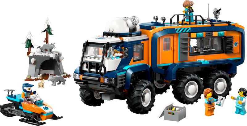 LEGO CITY Arctic Explorer Science Lab Truck 60471 (9003634032877)