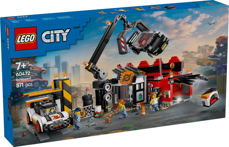 LEGO CITY Scrapyard with Cars 60472