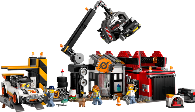 LEGO CITY Scrapyard with Cars 60472