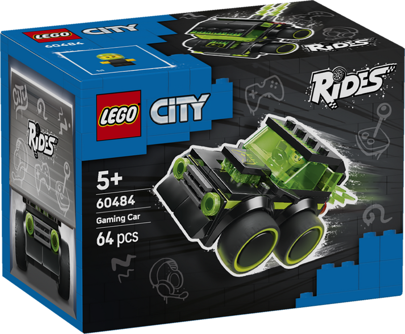 LEGO CITY Brick Rides Gaming Race Car 60484 (9249817362669)