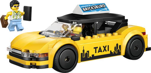 LEGO CITY Great Vehicles Yellow Taxi 60487 (9249820180717)