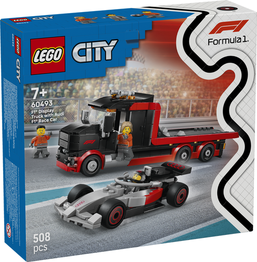LEGO CITY F1 Display Truck with Audi F1 Race Car 60493 - Hobby City NZ