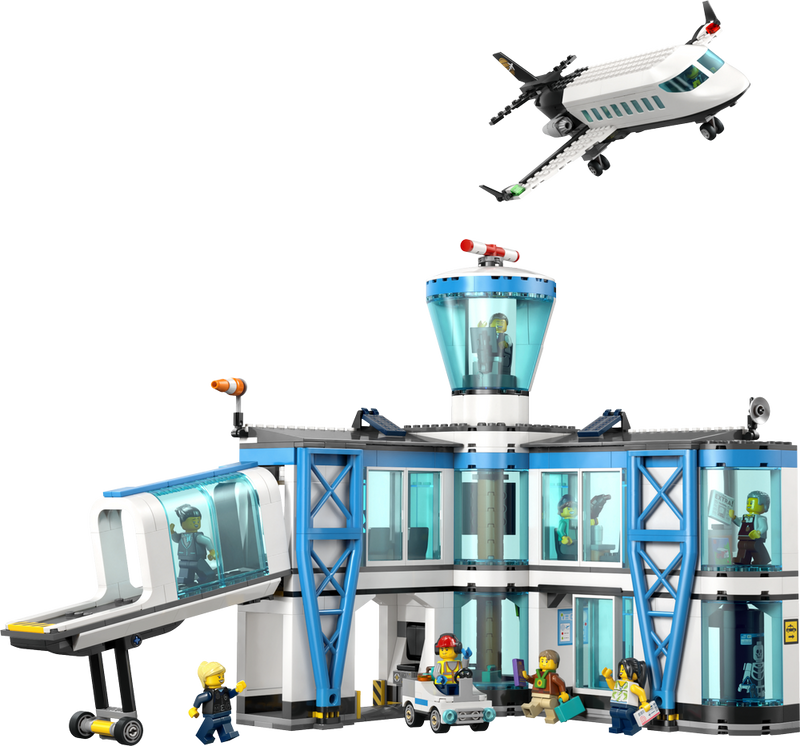 LEGO CITY My City Airport with Airplane 60502 (9249821851885)