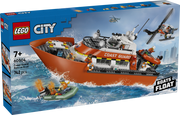 LEGO CITY Exploration Coast Guard Rescue Boat & Helicopter 60504 (9249819164909)