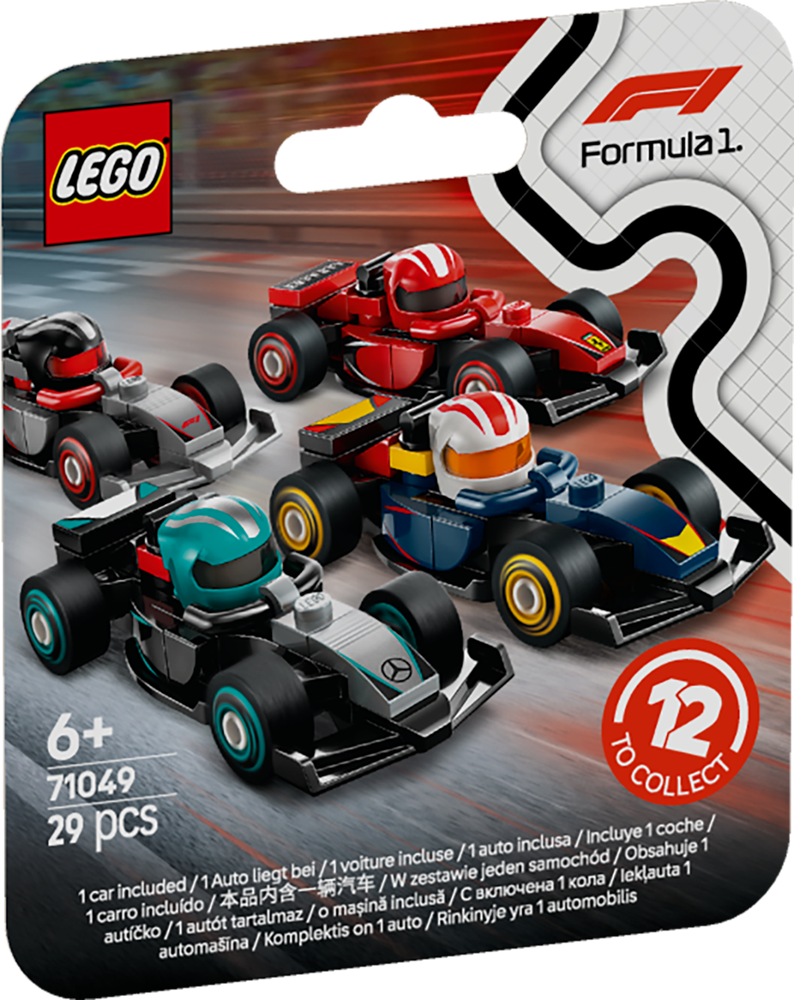 LEGO LEGO Minifigures F1 Collectible Race Cars 71049 (9003634065645)