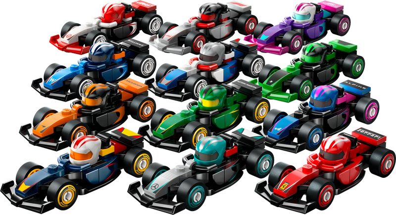 LEGO LEGO Minifigures F1 Collectible Race Cars 71049 (9003634065645)