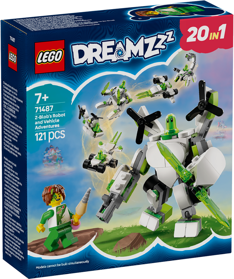 LEGO DREAMZzz Z-Blobs Robot and Vehicle Adventures 71487