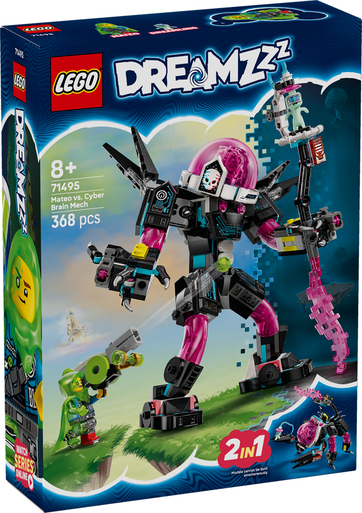 LEGO DREAMZzz Mateo vs. Cyber Brain Mech 71495 (9003634229485)
