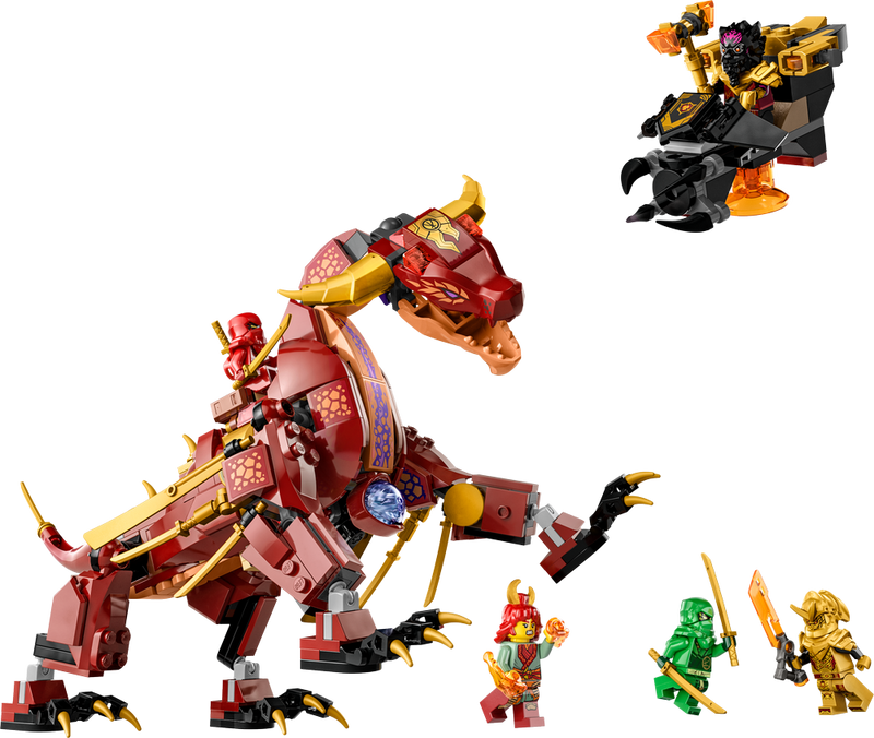 LEGO Ninjago Heatwave Transforming Lava Dragon 71793