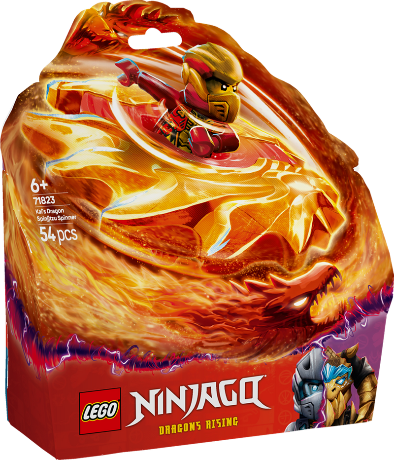 LEGO Ninjago Kais Dragon Spinjitzu Spinner 71823