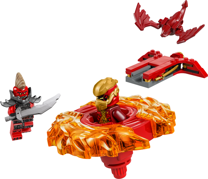 LEGO Ninjago Kais Dragon Spinjitzu Spinner 71823