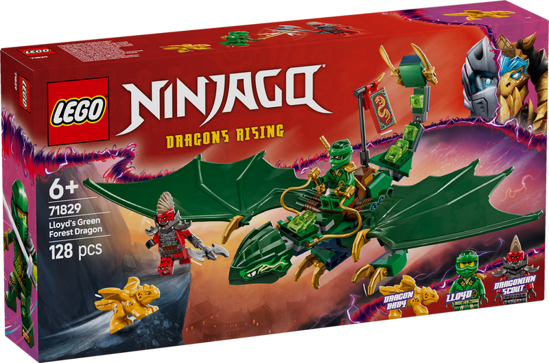 LEGO Ninjago Lloyds Green Forest Dragon 71829