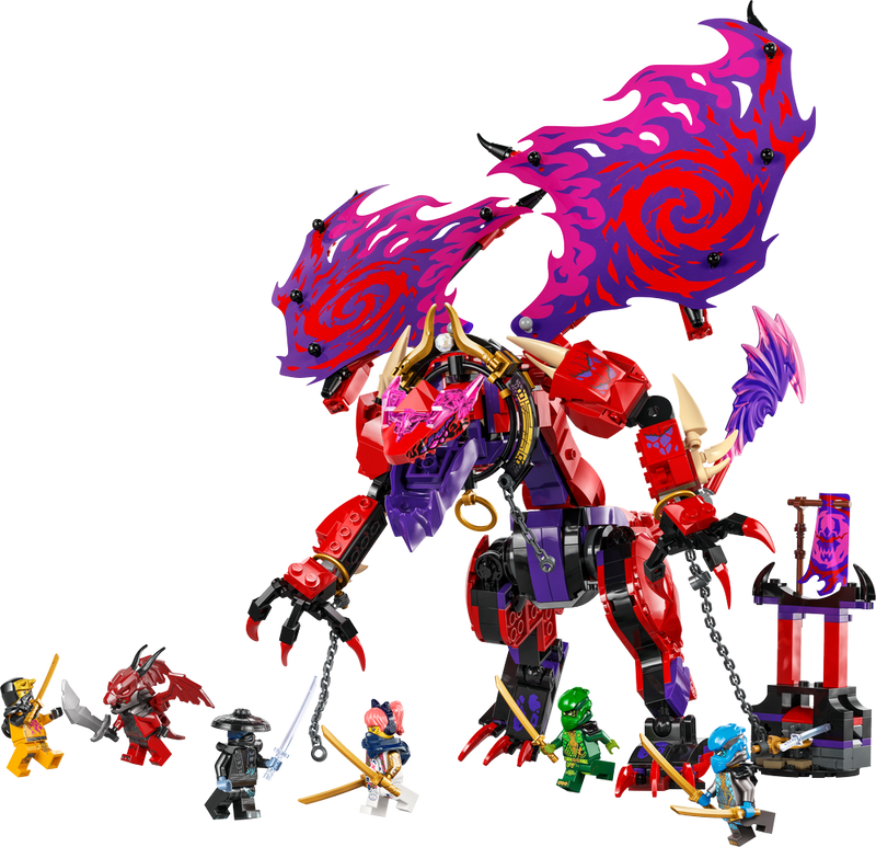 LEGO Ninjago Thunderfang Dragon of Chaos 71832