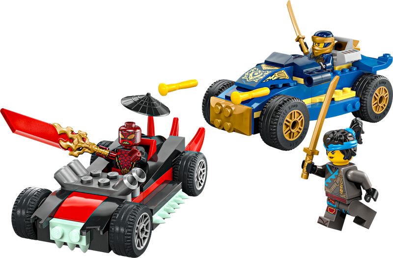 LEGO Ninjago Rogue vs. Drix Race Car Duel 71840 (9003634393325)
