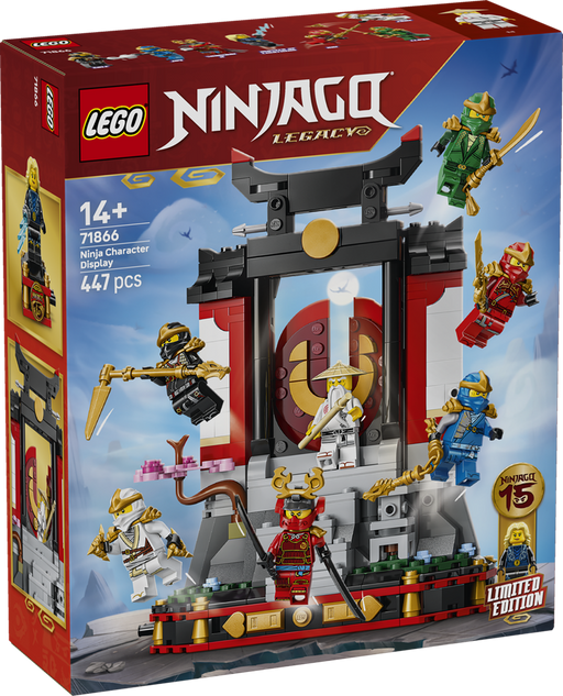 LEGO Ninjago Ninja Character Display 15th Anniversary 71866 (9249826439405)