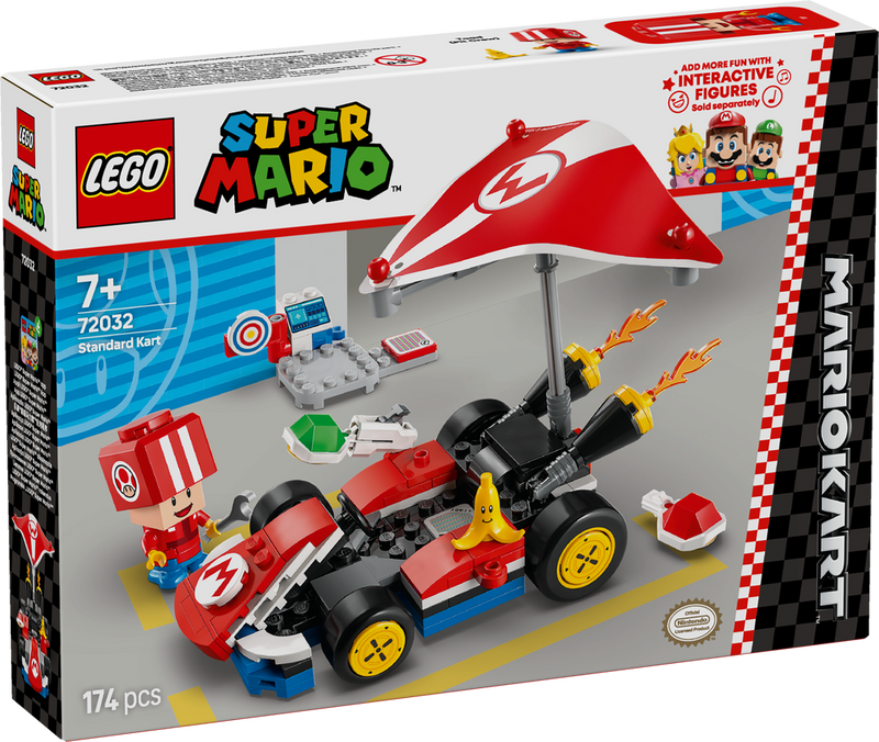 LEGO Super Mario Mario Kart â€“ Standard Kart 72032
