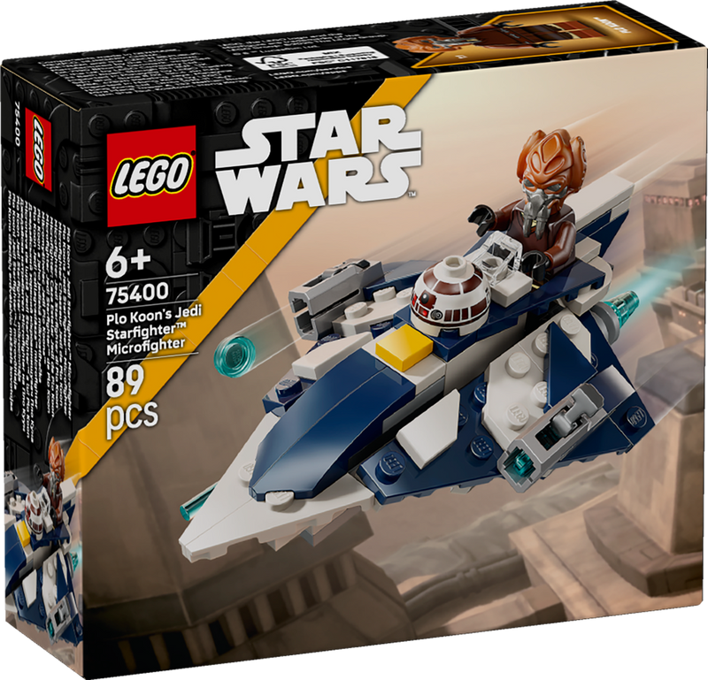 LEGO Star Wars Plo Koons Jedi Starfighter Microfighter 75400 (9003634753773)