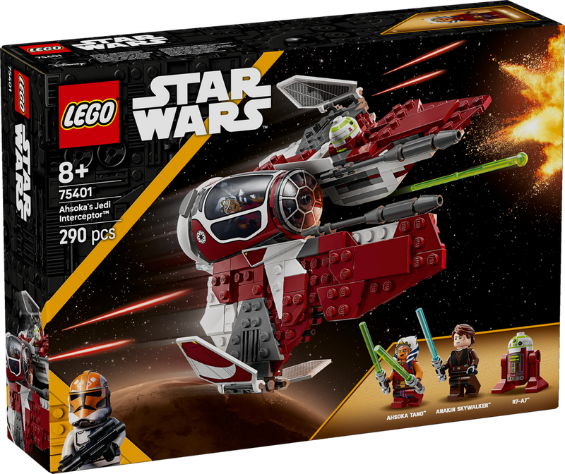 LEGO Star Wars Ahsokas Jedi Interceptor 75401
