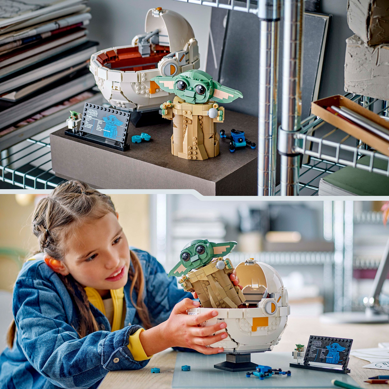 LEGO Star Wars Grogu with Hover Pram 75403