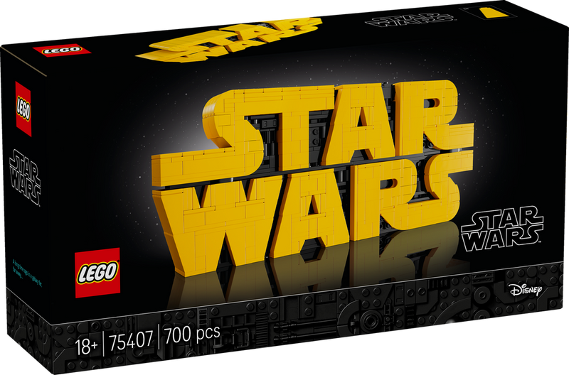 LEGO Star Wars Brick-Built Star Wars Logo 75407