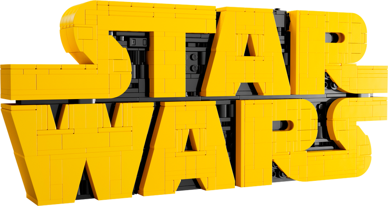 LEGO Star Wars Brick-Built Star Wars Logo 75407