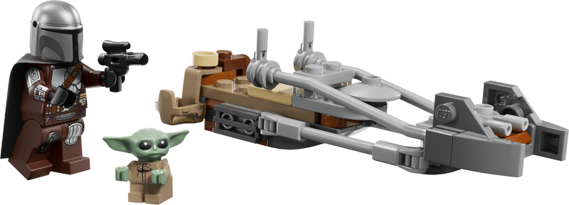 LEGO Star Wars Mandalorian The Mandalorian & Grogu's Speeder Bike™ 75436 (9249821229293)