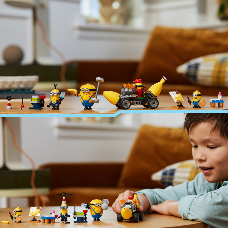 LEGO Despicable Me Minions and Banana Car  Theme  Despicable Me 75580