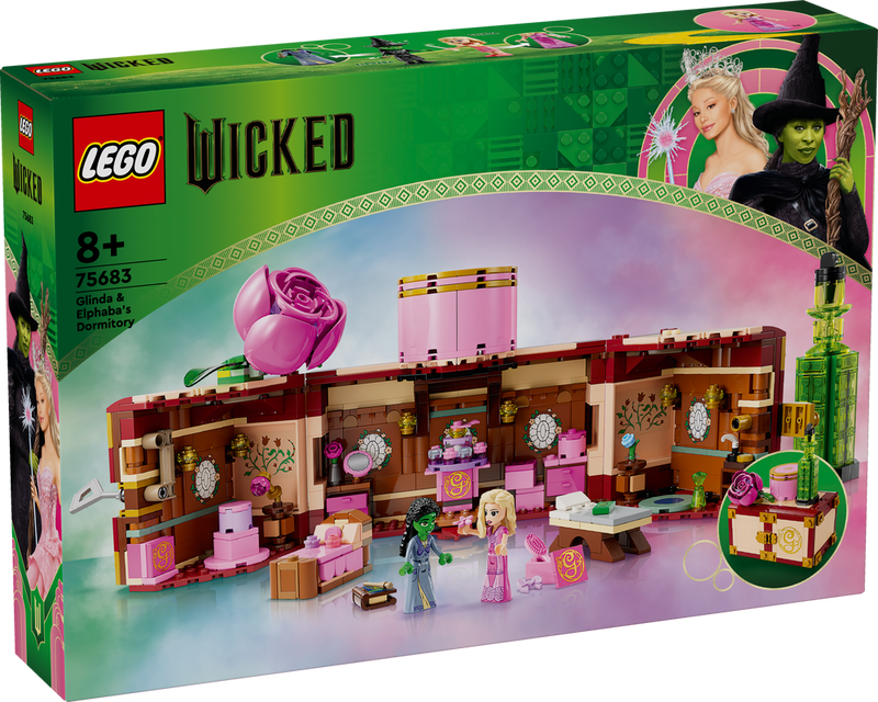LEGO Wicked Glinda & Elphabas Dormitory 75683