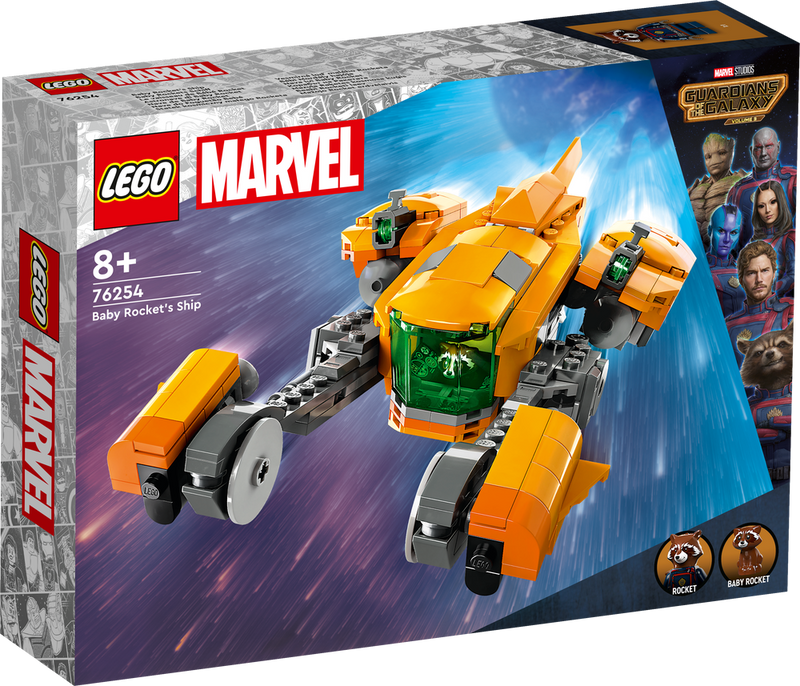 LEGO Marvel: Baby Rocket's Ship 76254