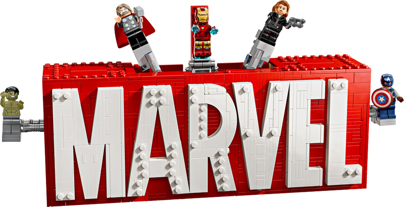 LEGO Super Heroes Marvel MARVEL Logo & Minifigures 76313