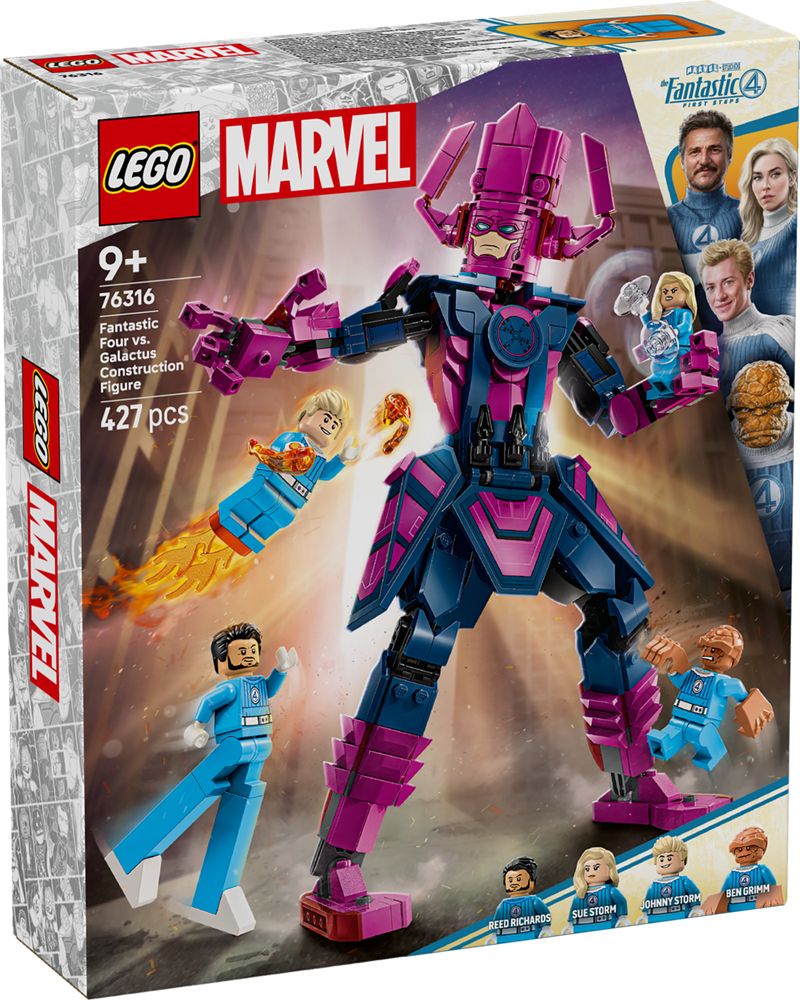 LEGO Super Heroes Marvels Fantastic Four vs Galactus Construction Figure 76316 (9075123945709)