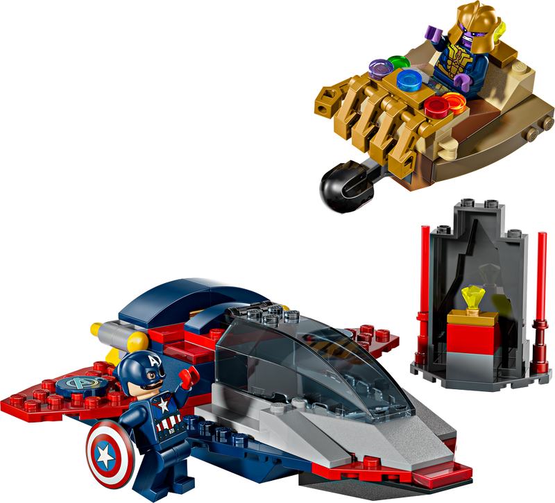 LEGO Super Heroes Marvel Captain America vs Thanos 76319 (9003635507437)