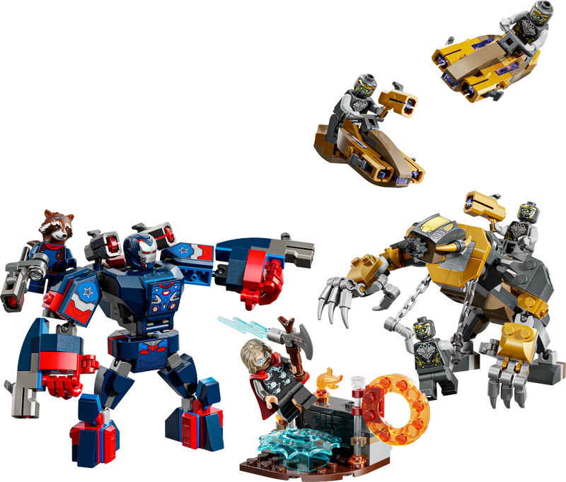 LEGO Super Heroes Marvel Avengers Endgame Thor vs Chitauri 76322 (9003635605741)