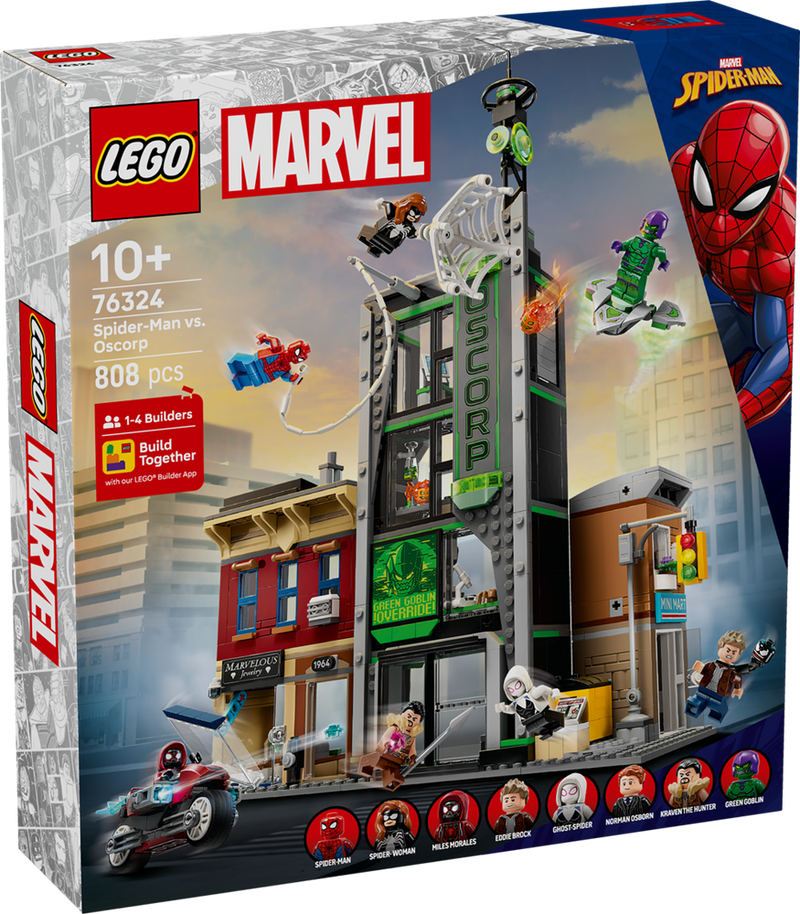 LEGO Super Heroes Marvel Spider-Man vs Oscorp 76324 (9003635638509)
