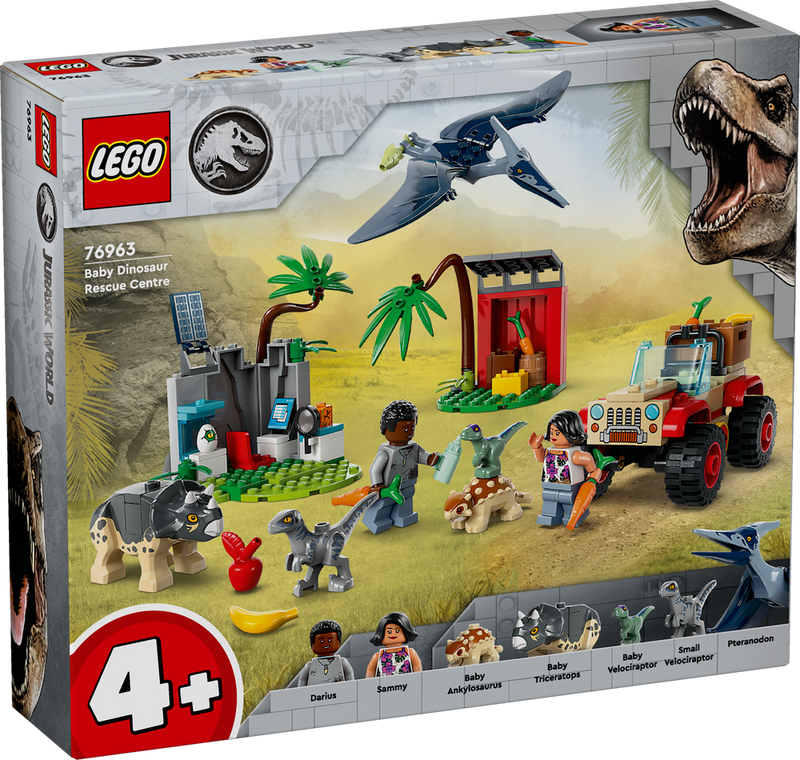 LEGO Jurassic World Baby DinosaurÂ RescueÂ Center 76963