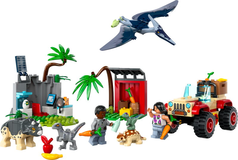 LEGO Jurassic World Baby DinosaurÂ RescueÂ Center 76963