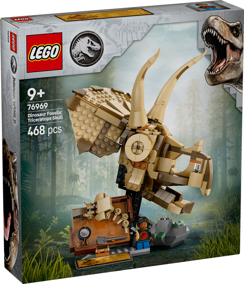 LEGO Jurassic World Dinosaur Fossils: Triceratops Skull 76969