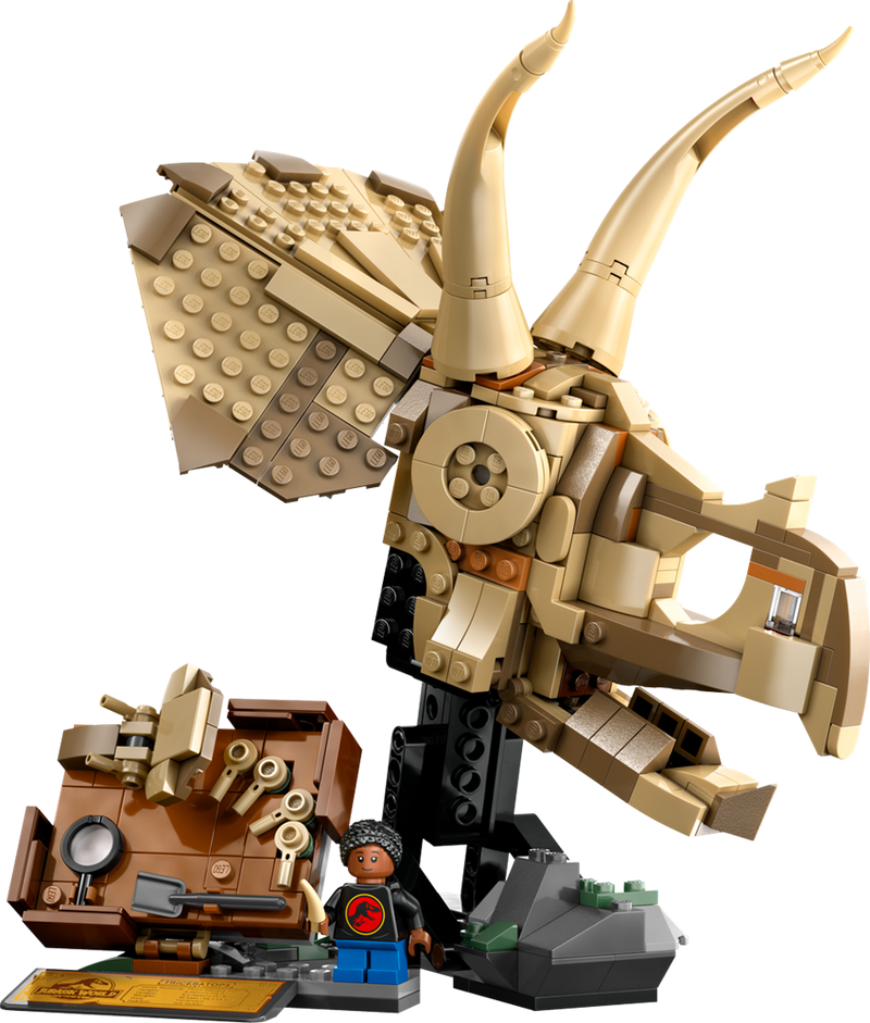 LEGO Jurassic World Dinosaur Fossils: Triceratops Skull 76969